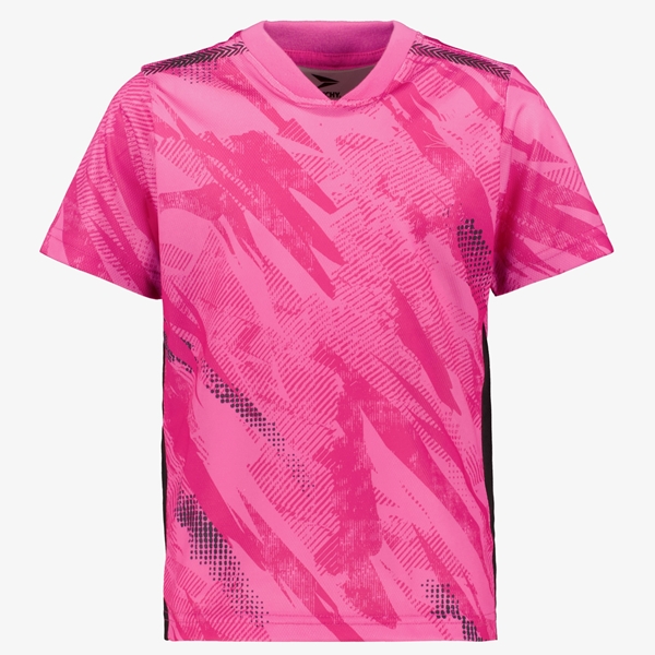 Dutchy Dry meisjes voetbal T-shirt roze 1