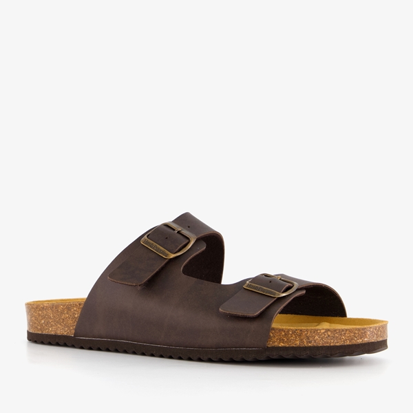 Hush Puppies heren bio slippers bruin 1