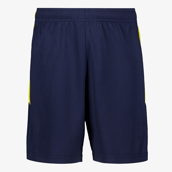 Dutchy kinder voetbalshort blauw geel 1