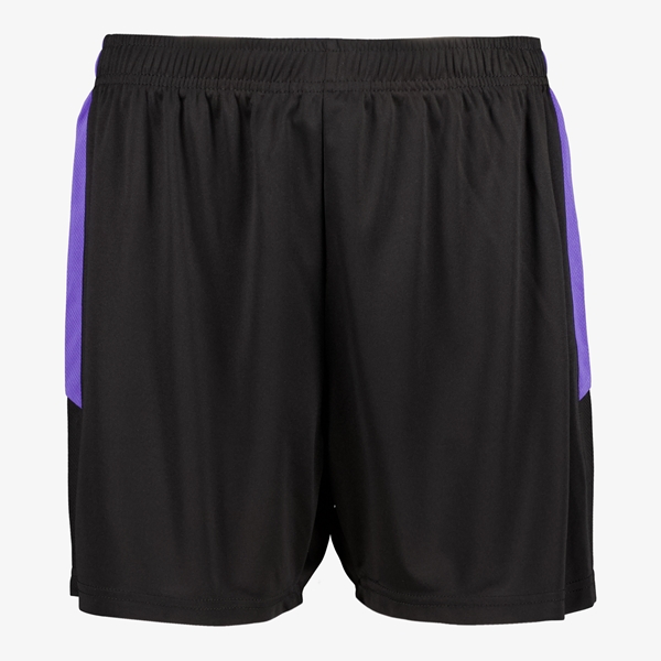 Dutchy dames voetbalshort zwart paars 1