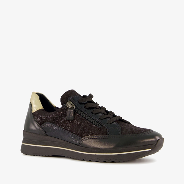 Zwart gouden sneakers dames sale