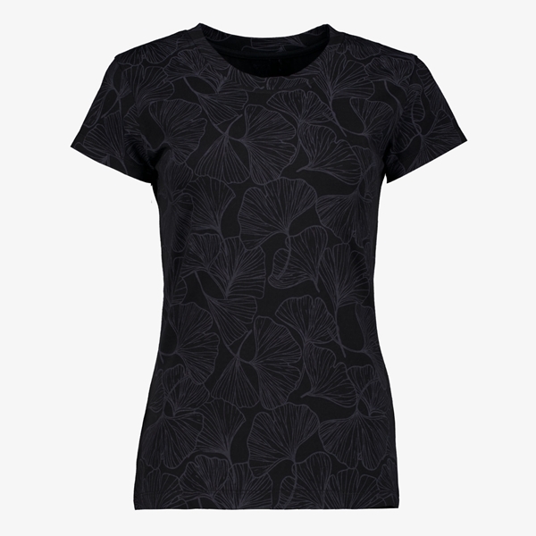 Osaga dames sport T-shirt zwart met print 1