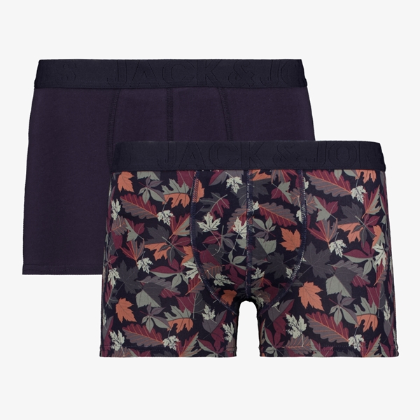 Jack & Jones heren boxershorts 2 paar donkerpaars 1