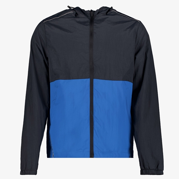 Osaga heren hardloopjas zwart blauw 1