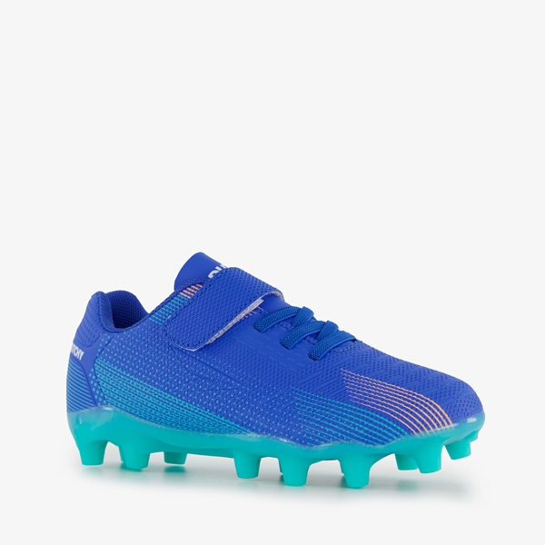 Dutchy kinder voetbalschoenen FG blauw groen 1