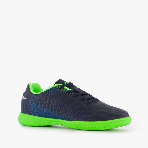 Dutchy jongens zaalschoenen IC blauw geel 1