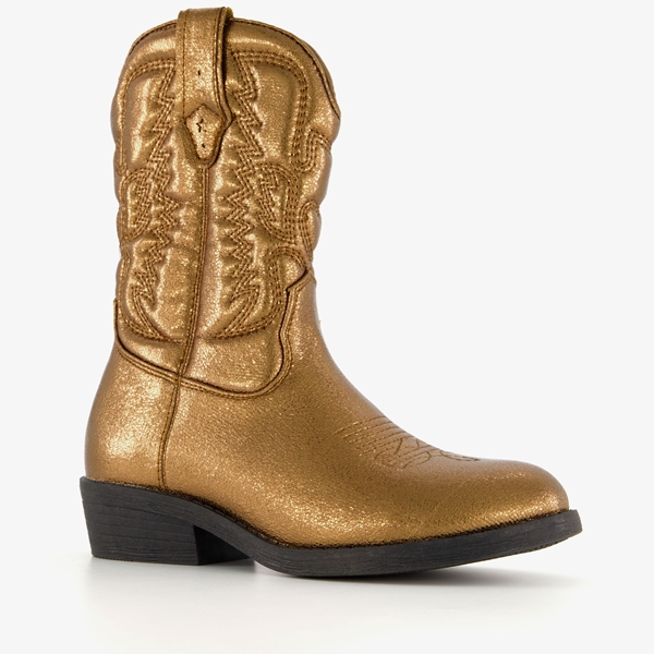 Blue Box western boots goudkleurig 1