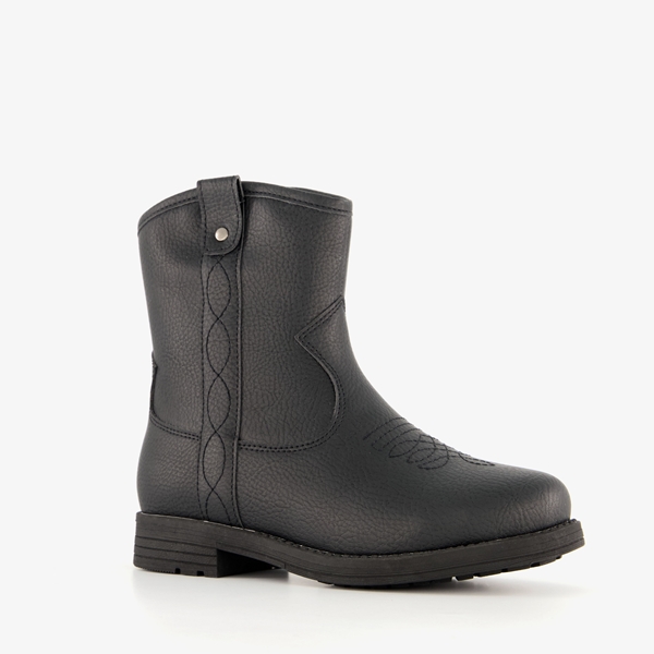 Blue Box western meisjes boots zwart 1