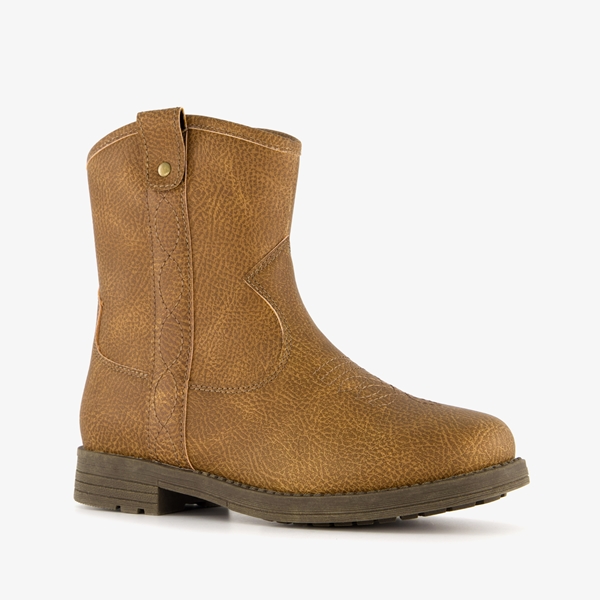 Blue Box western meisjes boots cognac 1