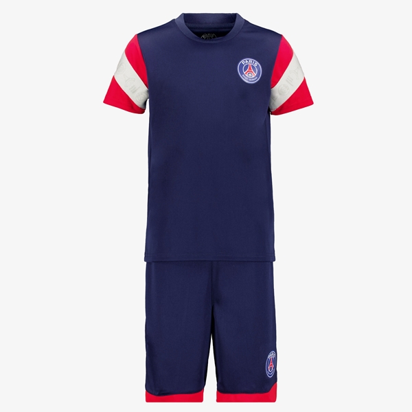 PSG tweedelige kinder sport set blauw 1