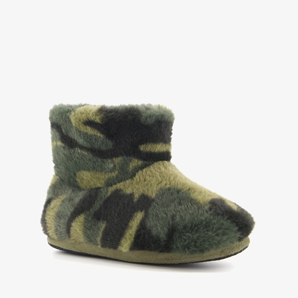 Thu!s kinder sloffen met camouflage print 1