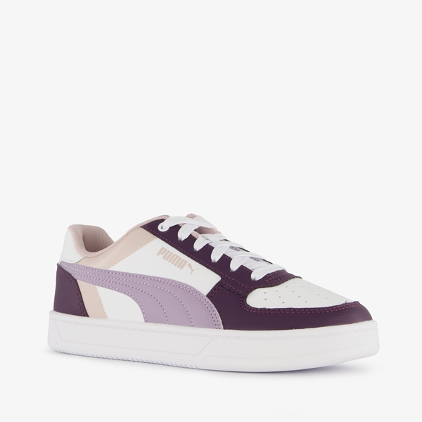 Puma Caven 2.0 Block meisjes sneakers wit paars 1