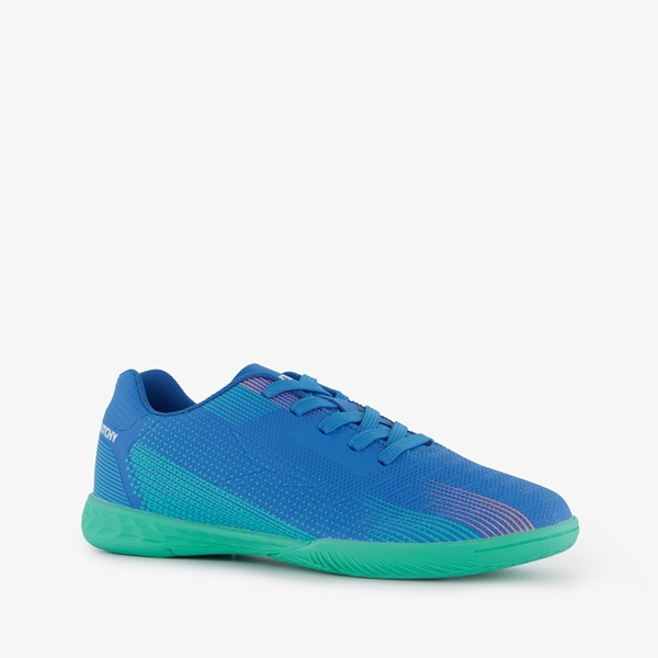 Dutchy kinder zaalschoenen IC blauw groen 1