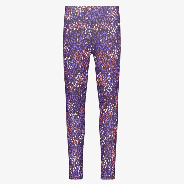 Osaga meisjes sportlegging stippenprint paars 1