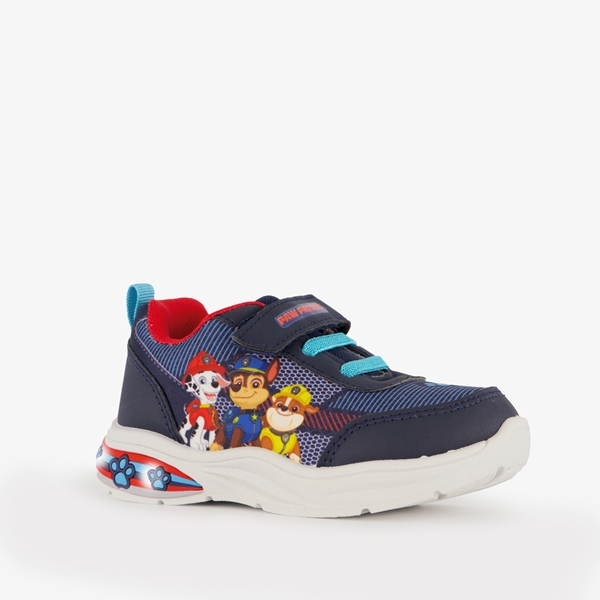 Paw Patrol jongens sneakers met lichtjes blauw 1