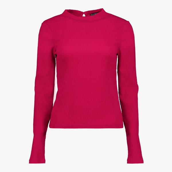 TwoDay dames crepe blouse roze 1