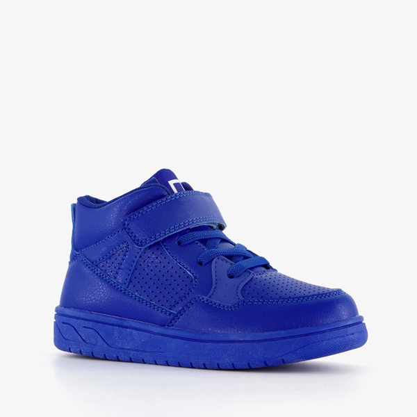 Blue Box hoge jongens sneakers kobalt blauw 1