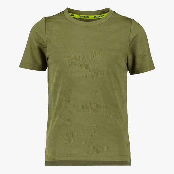 Osaga Dry jongens sport T-shirt groen 1