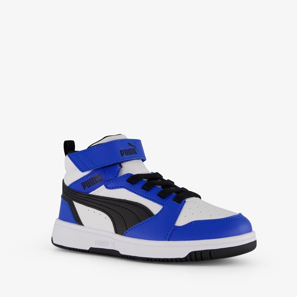 Puma Rebound V6 Mid kinder sneakers blauw online bestellen Scapino