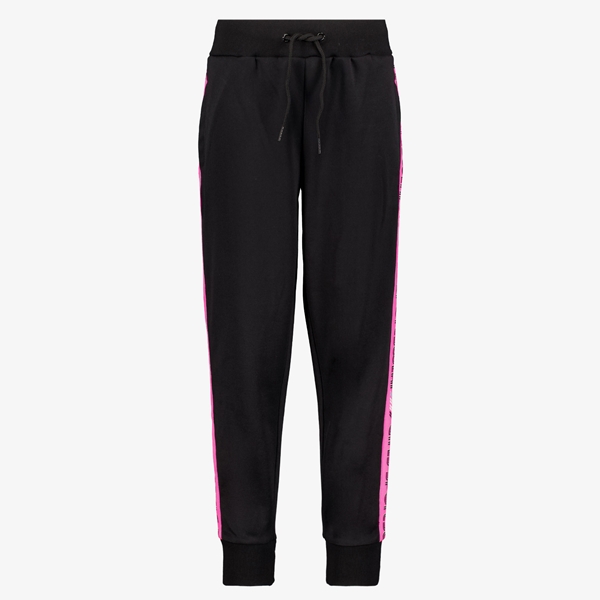 Osaga meisjes trainingsbroek zwart roze 1