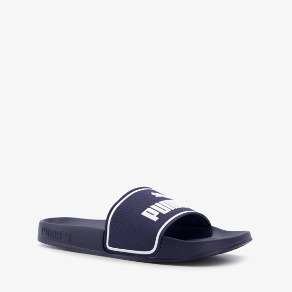 Puma Leadcat badslippers blauw online bestellen Scapino