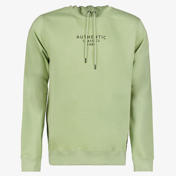 Unsigned heren hoodie pastelgroen 1