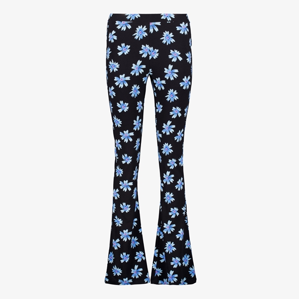 TwoDay dames flared broek met baluwe bloemen 1