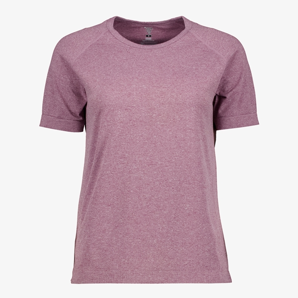 Osaga dames seamless sport T-shirt paars 1