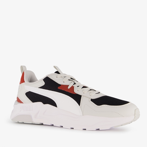 Puma Trinity Lite heren sneakers wit rood 1