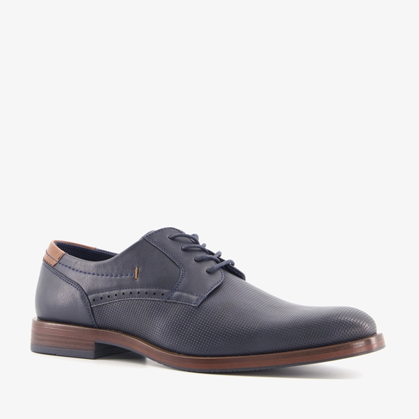 Emilio Salvatini heren veterschoenen blauw 1