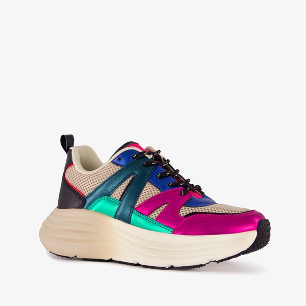 Blue Box dames dad sneakers multicolor online bestellen Scapino