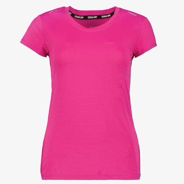 Osaga Dry dames sport T-shirt roze 1