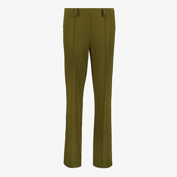 TwoDay dames pantalon met pinstripe groen 1