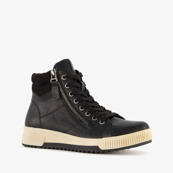 Zwarte sneakers dames scapino sale