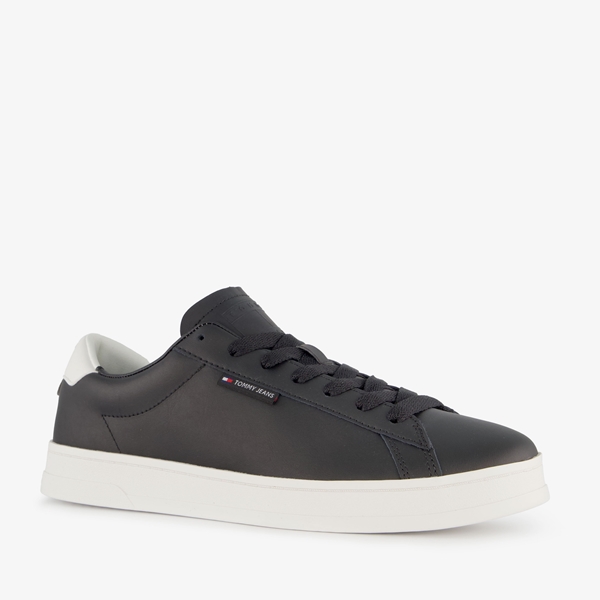 Tommy Hilfiger heren sneakers zwart wit 1