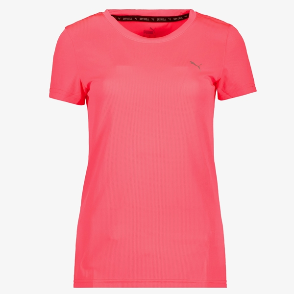 Puma Performance dames sport T-shirt oranje 1