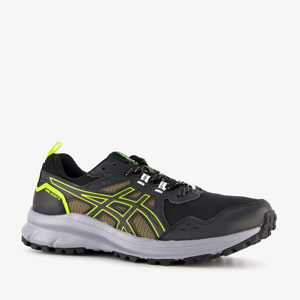 Asics hardloopschoenen heren zwart sale