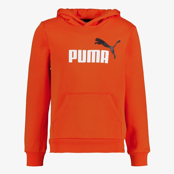 Puma ESS Col 2 Big Logo kinder hoodie rood 1