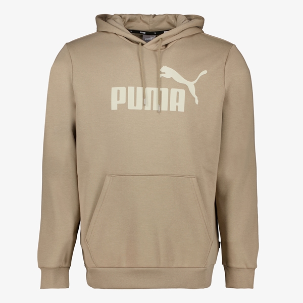 Puma Essentials Big Logo heren hoodie bruin 1