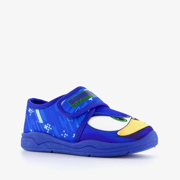 Sonic kinder pantoffels blauw 1