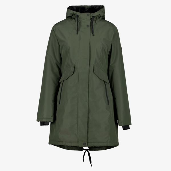 Kjelvik dames outdoor jas waterafstotend groen 1