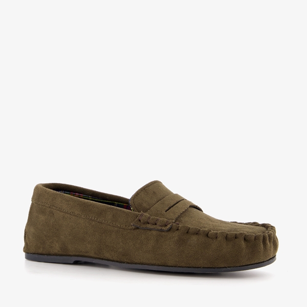 Thu!s heren mocassin pantoffels bruin 1