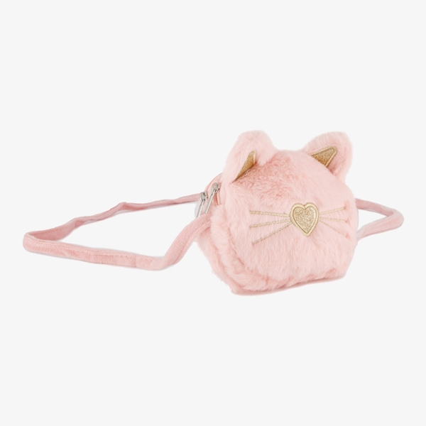 Meisjes tas roze kat 1