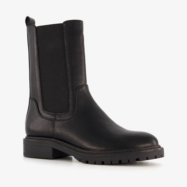 Blue Box dames chelsea boots zwart 1