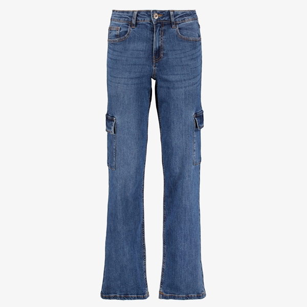 TwoDay dames cargo jeans donkerblauw 1