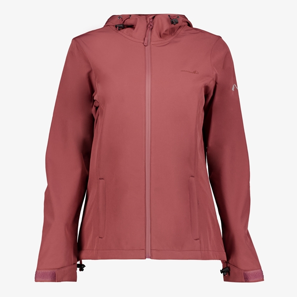 Mountain Peak dames outdoor softshell jas roze 1