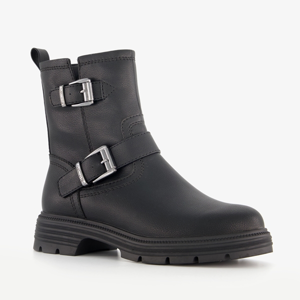 Tamaris biker boots zwart sale