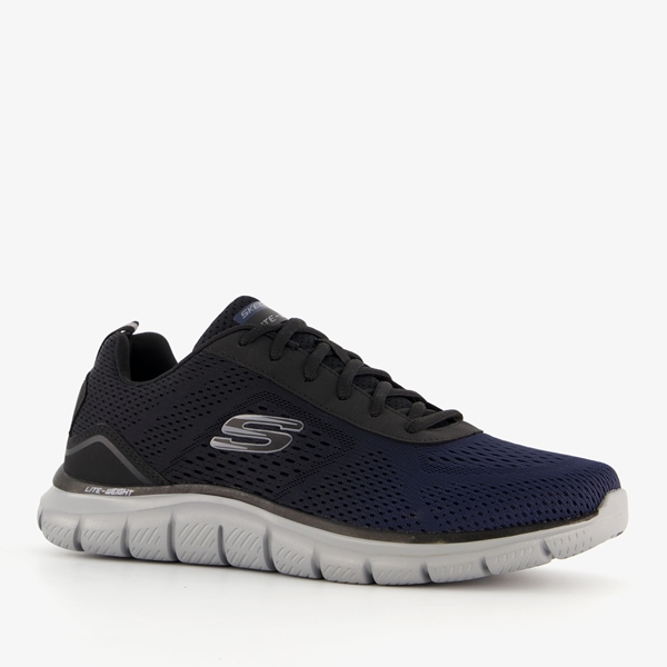 Skechers Track Ripkent heren sneakers blauw 1