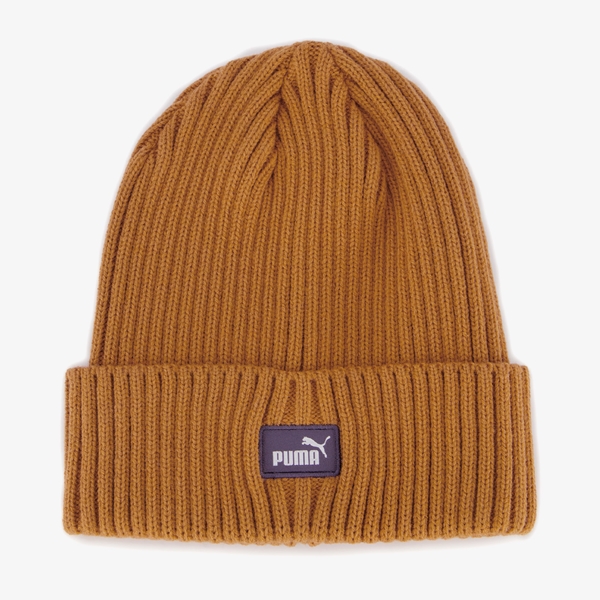 Puma Classic Cuff Beanie muts bruin 1