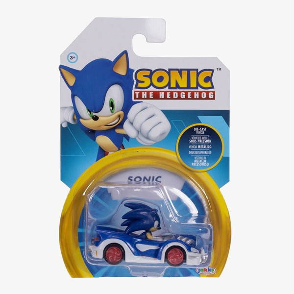 Sonic speelfiguren met racewagens 1